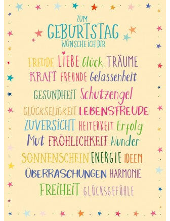 Postkarte Lichtblicke hoch