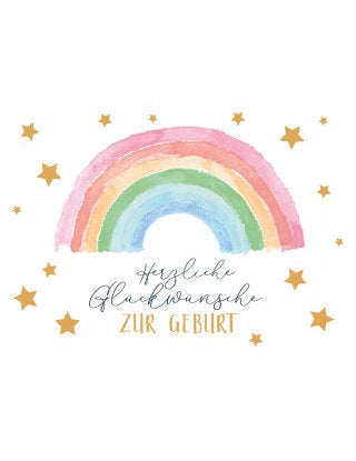 Postkarte Goldrichtig quer