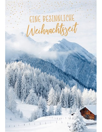 Doppelkarte Lichtblicke X-mas hoch