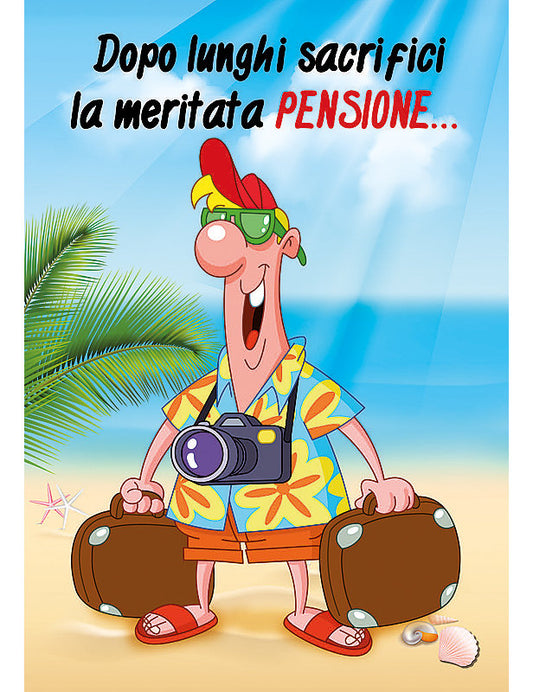 Biglietto Humor Mix C/glitter