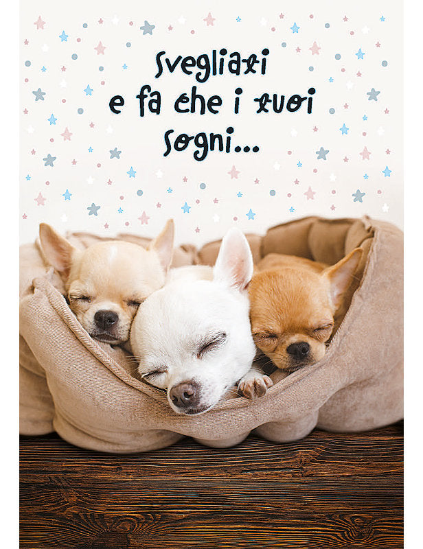 Biglietto Compleanno Dolci Chicche C/glitter