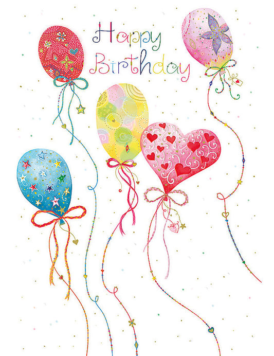Biglietto Compleanno Party C/rilievo E Foil