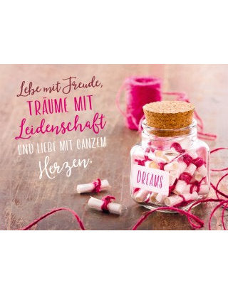 Postkarte Lichtblicke quer