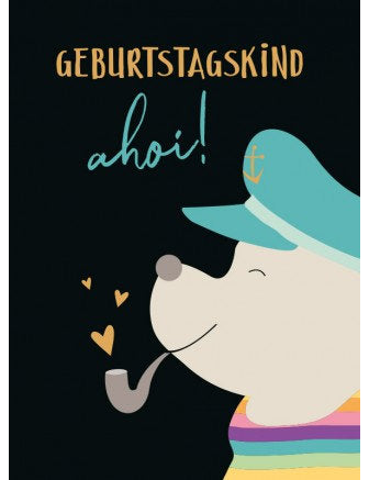 Postkarte Fabelhaft hoch