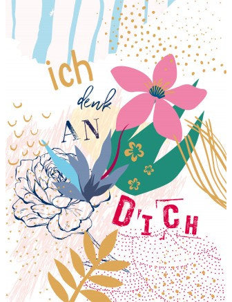Postkarte Fabelhaft hoch