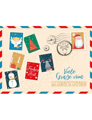 Postkarte Lichtblicke X-mas quer