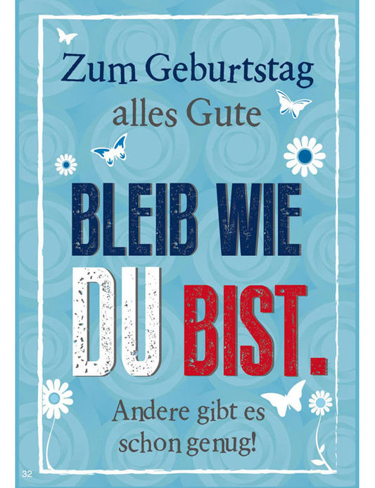 97132; Soundkarte Bleib wie Du bist