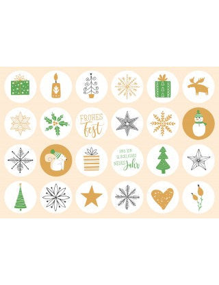 Doppelkarte Lichtblicke X-mas quer
