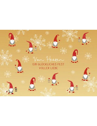Doppelkarte Lichtblicke X-mas quer