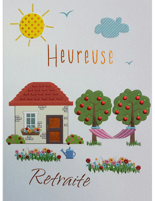 Doppelkarte. Heureuse Retraite