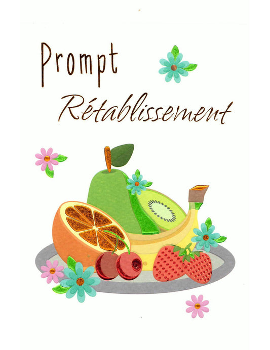 Doppelkarte. Prompt Rétablissement
