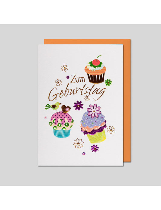 Doppelkarte. Gratulatione by Alessia Geburtstag