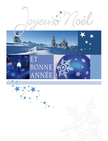Carte double Noël