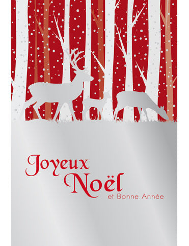 Carte double Noël