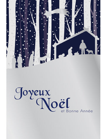 Carte double Noël