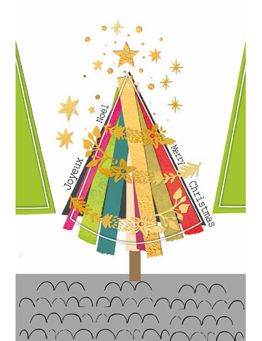 Carte double Noël