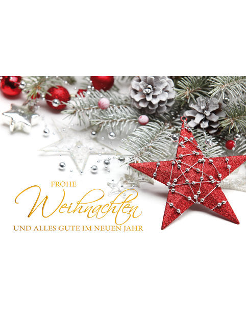 Doppelkarten Multipack. Weihnachten 5 Ex.