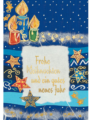 Doppelkarten Multipack. Weihnachten A 1088-1-A6 5 Ex.