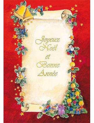 Cartes double multi-pack. Noël 97-1117-1-A6 5 Ex.
