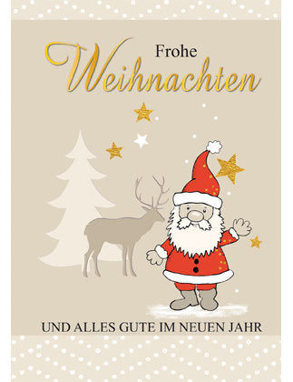 Doppelkarten Multipack. Weihnachten A 1597-A6 5 Ex.