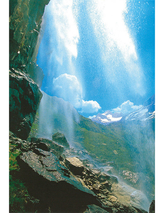 Postkarte Swiss Image hoch Wasserfall