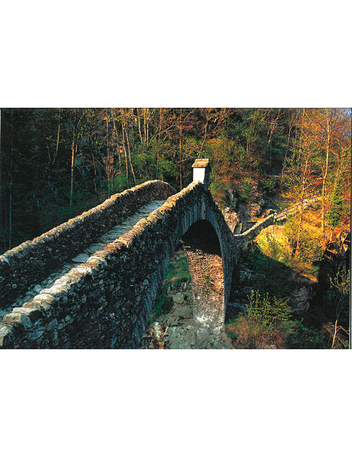 Postkarte Swiss Image hoch Brücke bei Intragna TI