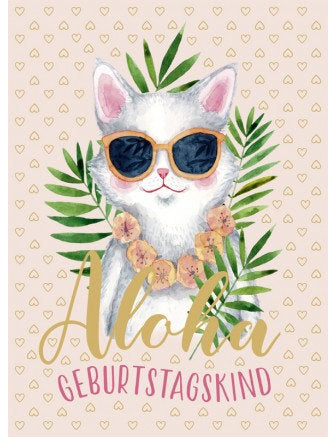 Postkarte. Goldrichtig / hoch