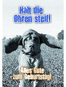 Soundkarte Alles Gute, Halt die Ohren steif
