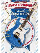 Soundkarte Happy Birthday Kids Gitarre