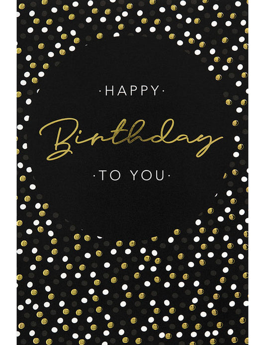 Doppelkarte. Plastikfrei. Geburtstag