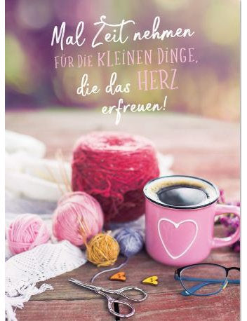 Postkarte. Lichtblicke hoch