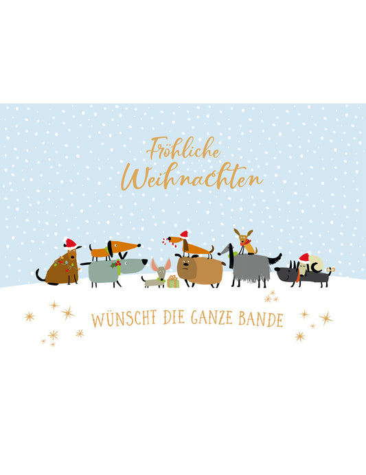 Postkarte. Lichtblicke X-mas quer