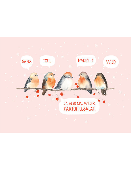 Postkarte. Lichtblicke X-mas quer