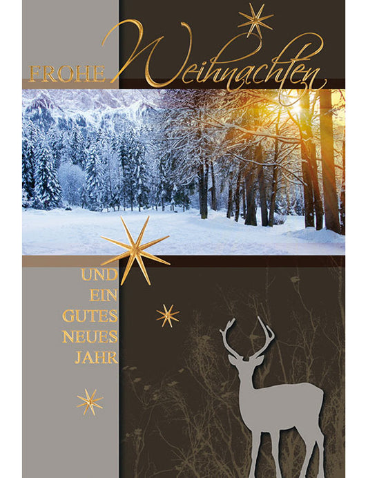 Doppelkarte Weihnachten