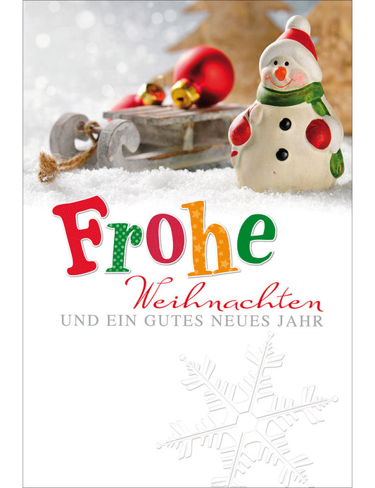 Doppelkarte Weihnachten