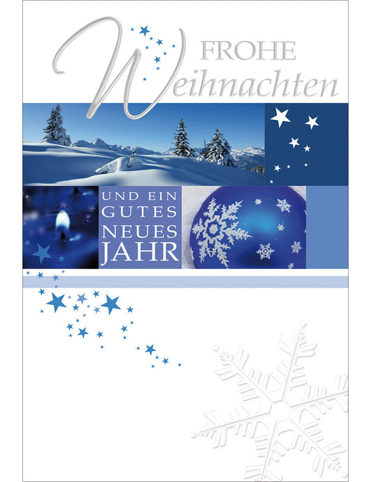 Doppelkarte Weihnachten