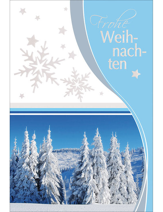 Doppelkarte Weihnachten