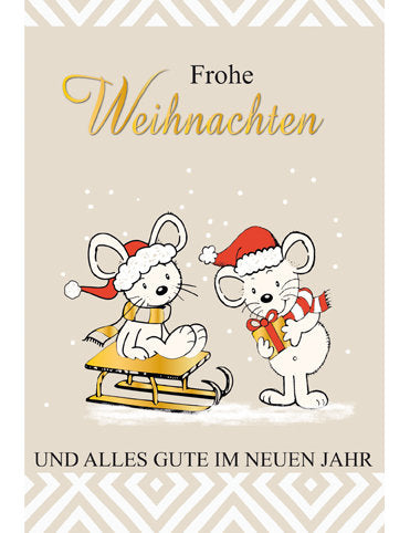 Doppelkarte Weihnachten