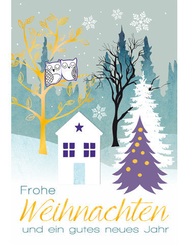 Doppelkarte Weihnachten