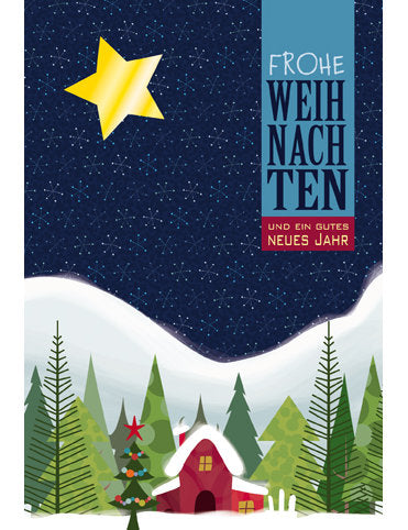 Doppelkarte Weihnachten