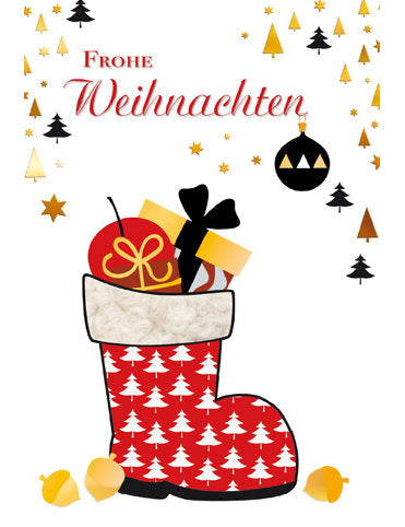 Doppelkarte Weihnachten