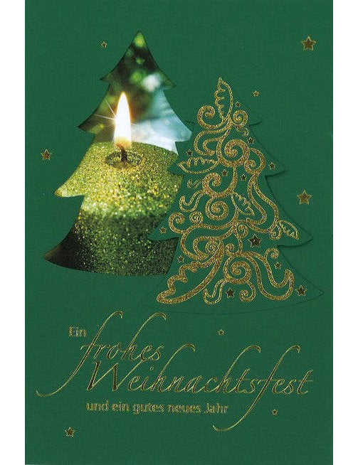 Doppelkarte. Weihnachten