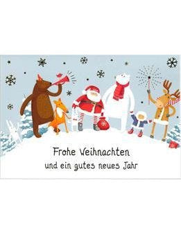 Doppelkarte Pop Up Weihnachten Pop up quer