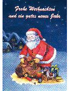 Doppelkarte Weihnachten Dt hoch