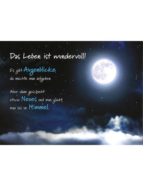 Postkarte. Lichtblicke