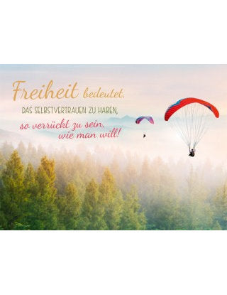 Postkarte. Lichtblicke / quer