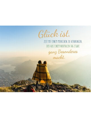 Postkarte. Lichtblicke / quer
