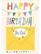 Doppelkarte / Happy Birthday