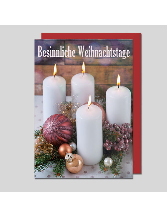 Doppelkarte. Weihnachten