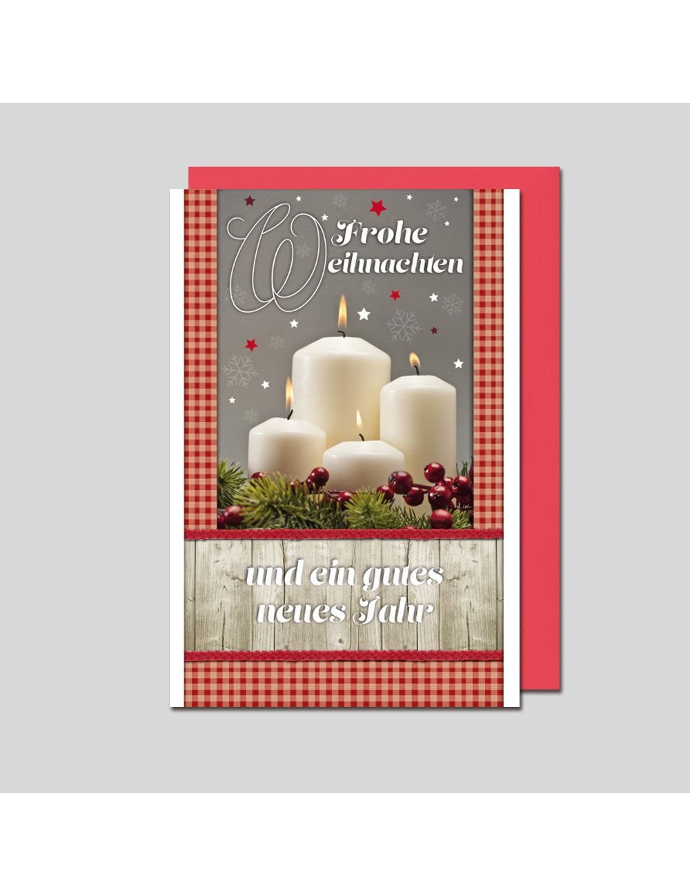 Doppelkarte. Weihnachten